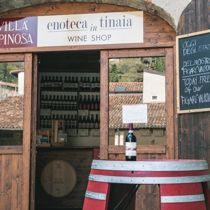 Enoteca in Tinaia, the Wine Shop of  Villa Spinosa